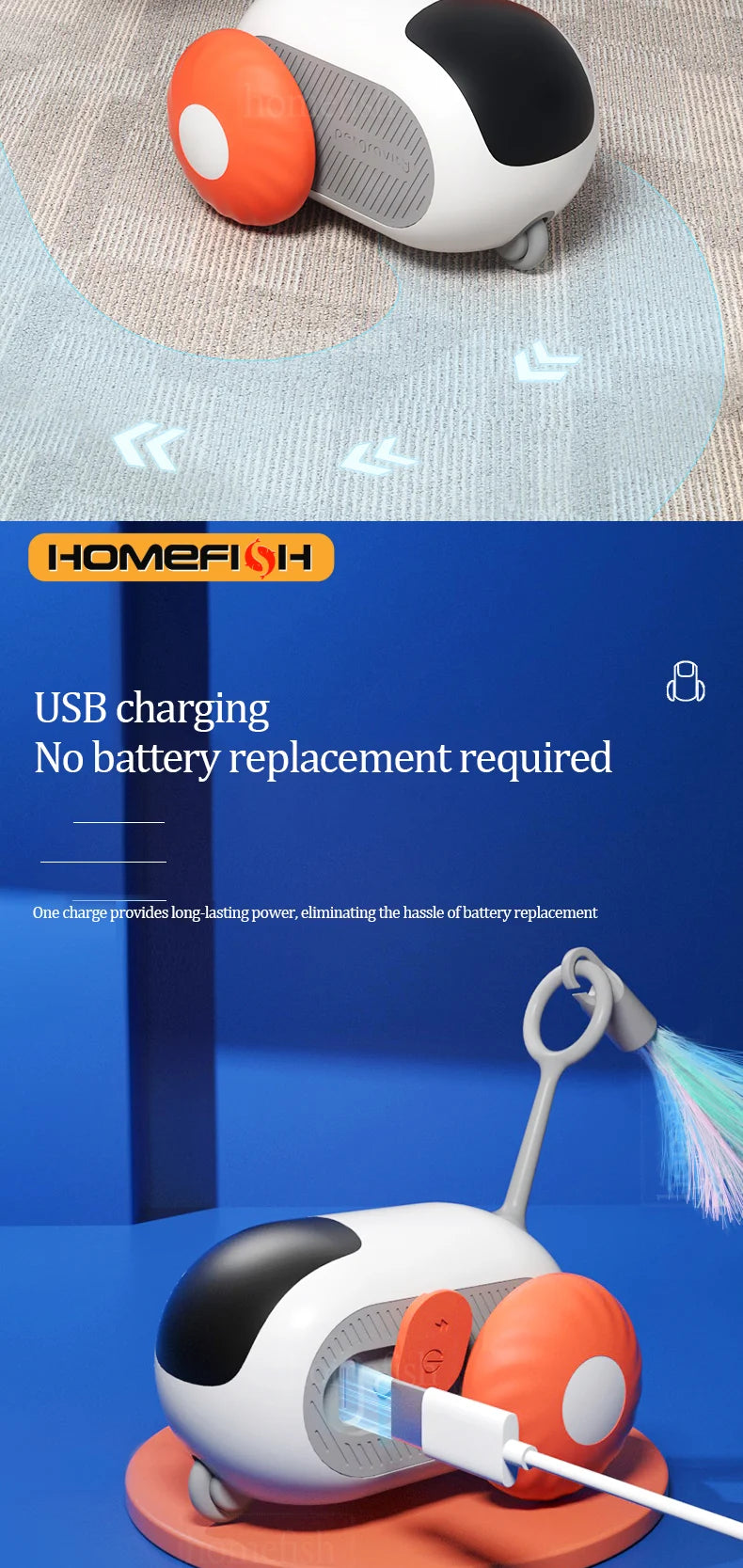 Smart Cat Car Toy - Instant Chase Fun for Active Cats