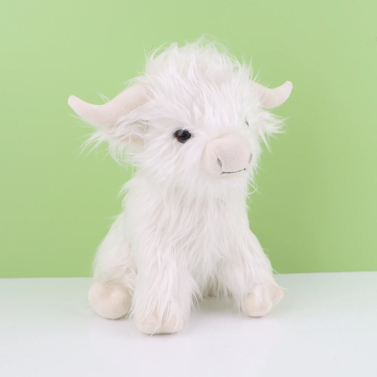 Fluffy Highland Cow Plush Toy