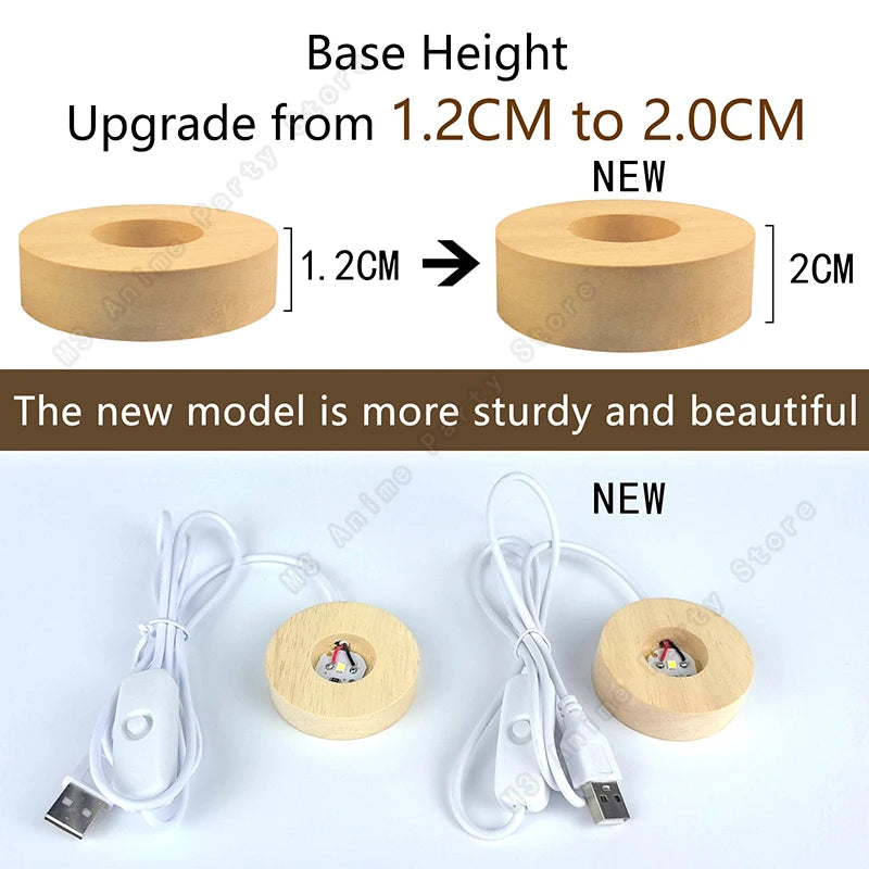 3D Crystal Ball Lamp – Transform Nights into Cosmic Wonder